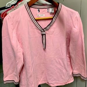 Vintage Sailor Pink Sweater